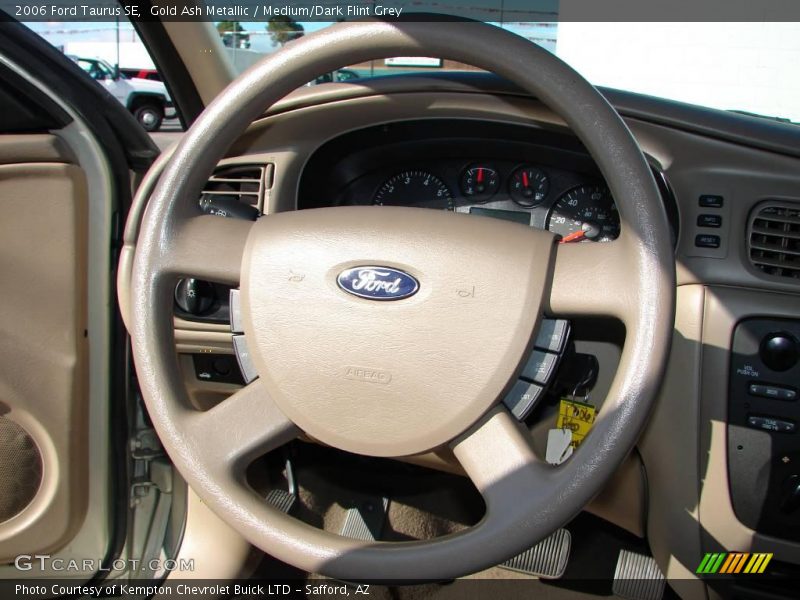 Gold Ash Metallic / Medium/Dark Flint Grey 2006 Ford Taurus SE