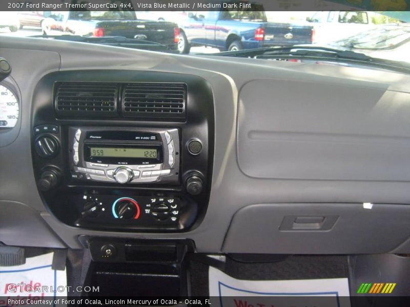 Vista Blue Metallic / Medium Dark Flint 2007 Ford Ranger Tremor SuperCab 4x4