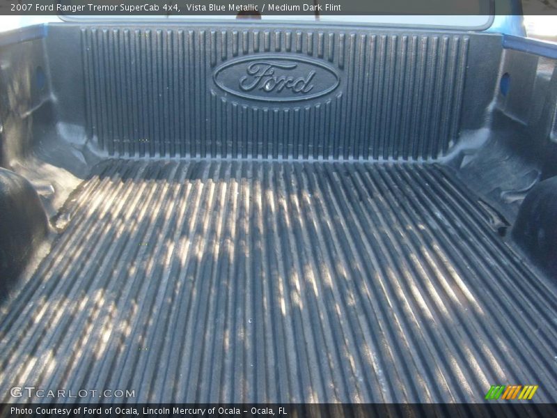 Vista Blue Metallic / Medium Dark Flint 2007 Ford Ranger Tremor SuperCab 4x4
