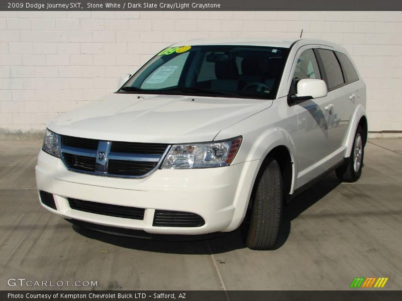 Stone White / Dark Slate Gray/Light Graystone 2009 Dodge Journey SXT