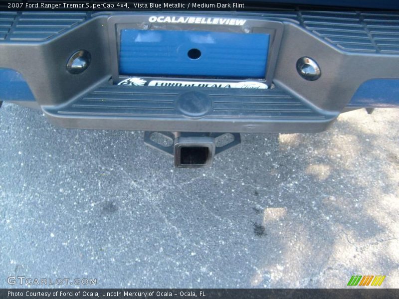 Vista Blue Metallic / Medium Dark Flint 2007 Ford Ranger Tremor SuperCab 4x4