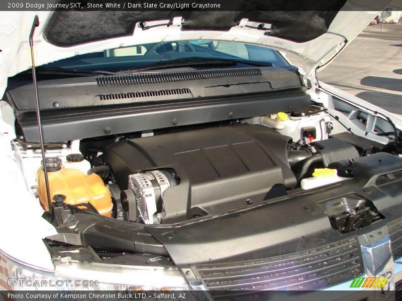 Stone White / Dark Slate Gray/Light Graystone 2009 Dodge Journey SXT