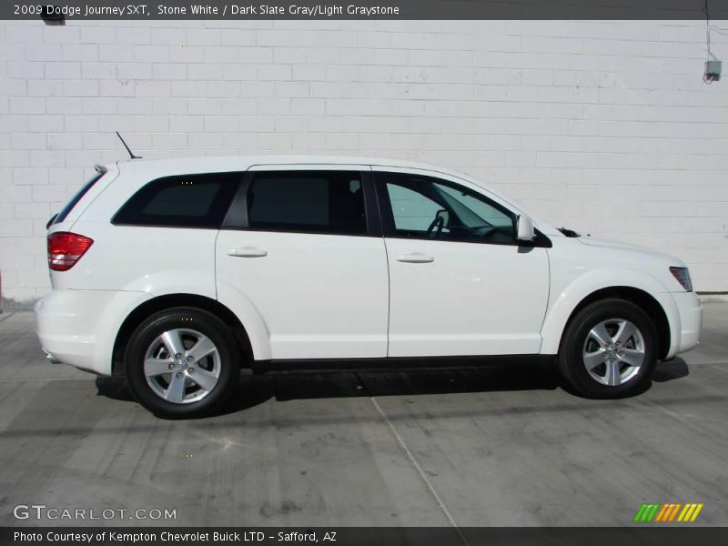 Stone White / Dark Slate Gray/Light Graystone 2009 Dodge Journey SXT