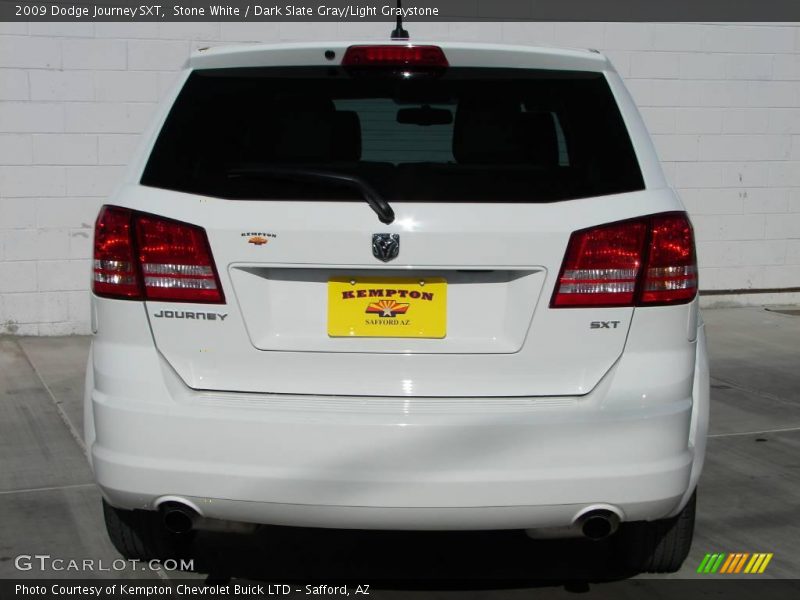 Stone White / Dark Slate Gray/Light Graystone 2009 Dodge Journey SXT