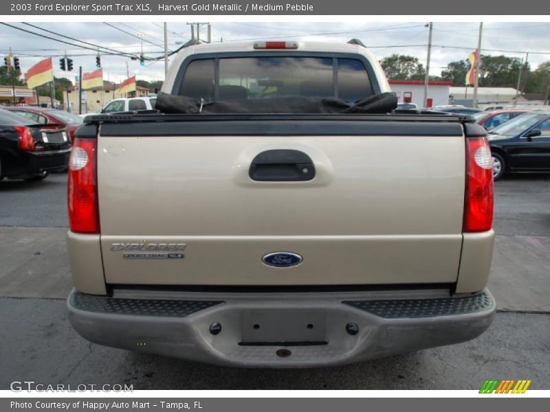 Harvest Gold Metallic / Medium Pebble 2003 Ford Explorer Sport Trac XLS