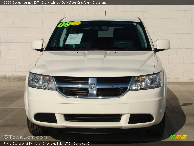 Stone White / Dark Slate Gray/Light Graystone 2009 Dodge Journey SXT