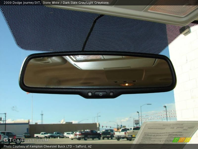 Stone White / Dark Slate Gray/Light Graystone 2009 Dodge Journey SXT