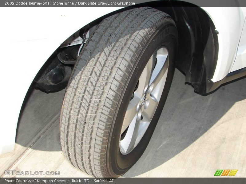 Stone White / Dark Slate Gray/Light Graystone 2009 Dodge Journey SXT