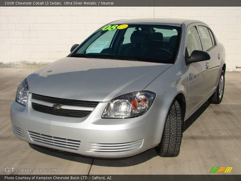 Ultra Silver Metallic / Neutral 2008 Chevrolet Cobalt LS Sedan