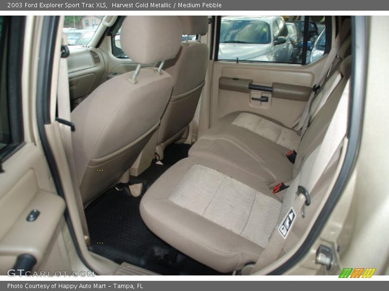 Harvest Gold Metallic / Medium Pebble 2003 Ford Explorer Sport Trac XLS