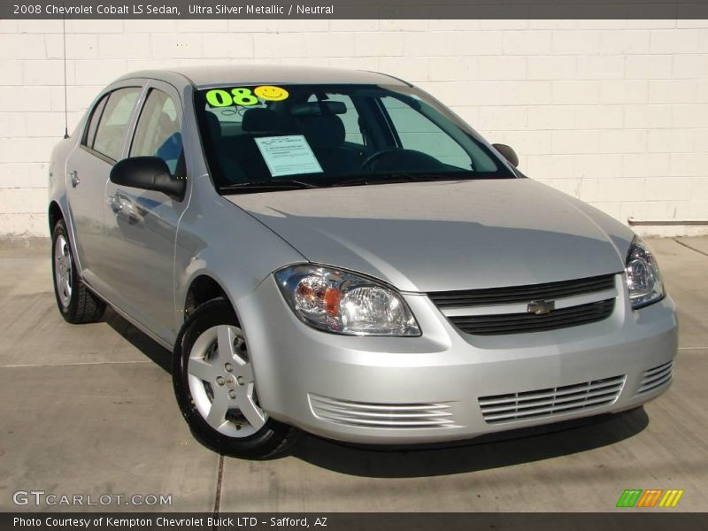 Ultra Silver Metallic / Neutral 2008 Chevrolet Cobalt LS Sedan