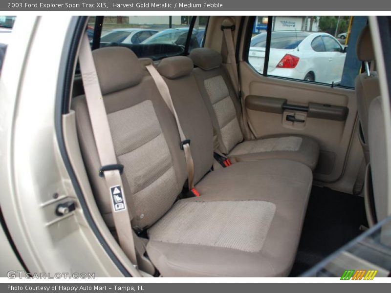 Harvest Gold Metallic / Medium Pebble 2003 Ford Explorer Sport Trac XLS