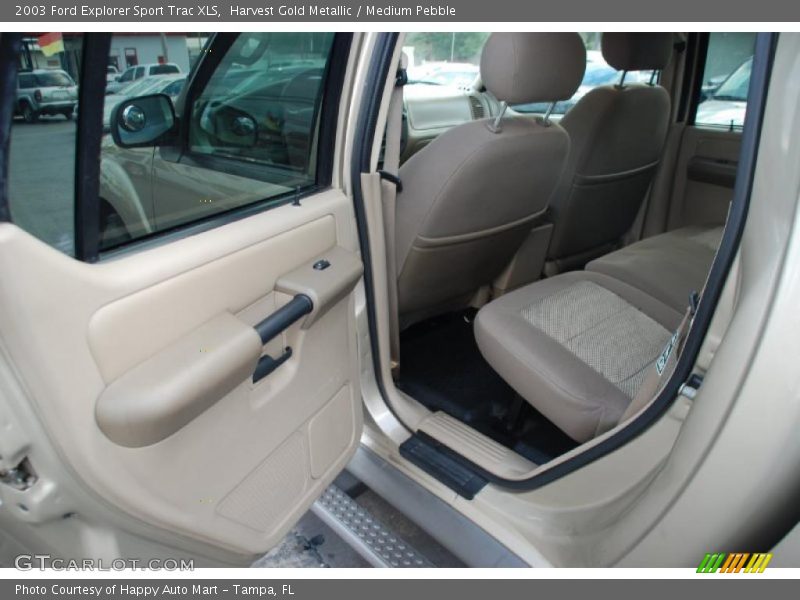 Harvest Gold Metallic / Medium Pebble 2003 Ford Explorer Sport Trac XLS