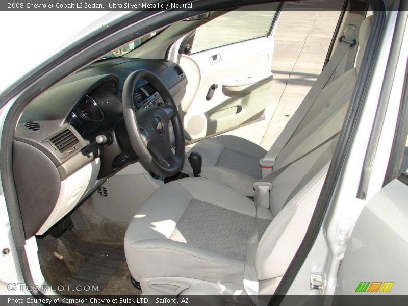Ultra Silver Metallic / Neutral 2008 Chevrolet Cobalt LS Sedan
