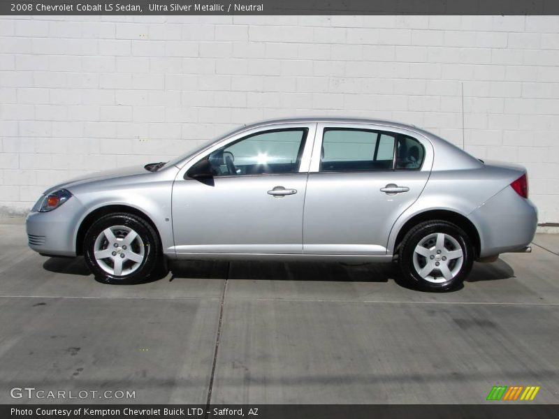 Ultra Silver Metallic / Neutral 2008 Chevrolet Cobalt LS Sedan