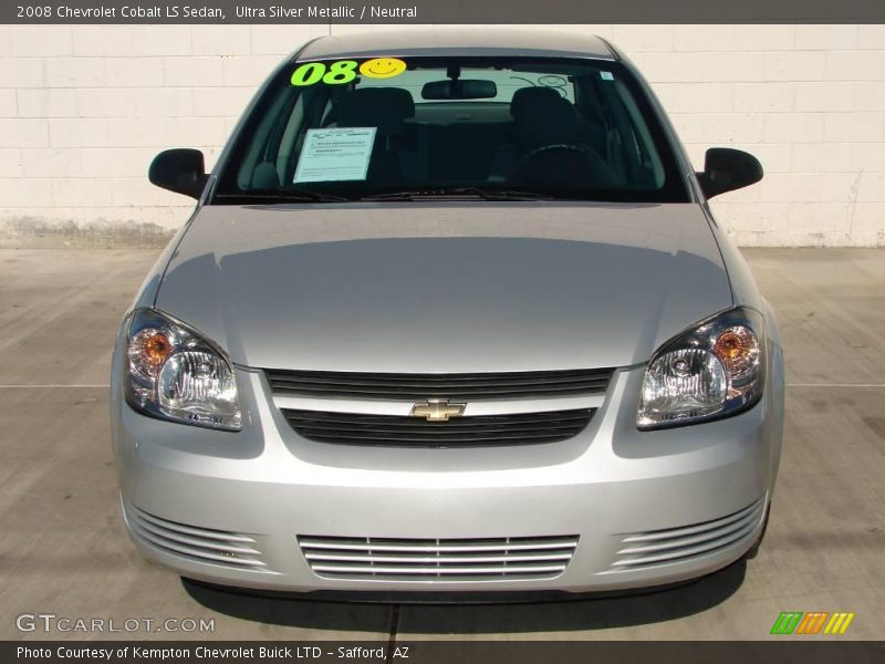 Ultra Silver Metallic / Neutral 2008 Chevrolet Cobalt LS Sedan