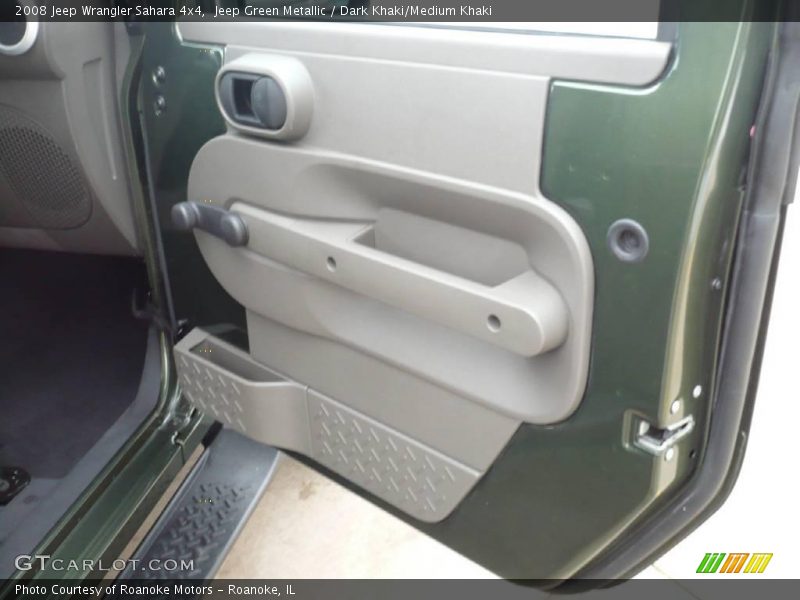 Jeep Green Metallic / Dark Khaki/Medium Khaki 2008 Jeep Wrangler Sahara 4x4