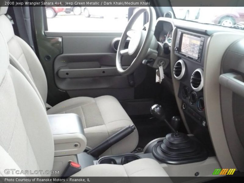 Jeep Green Metallic / Dark Khaki/Medium Khaki 2008 Jeep Wrangler Sahara 4x4