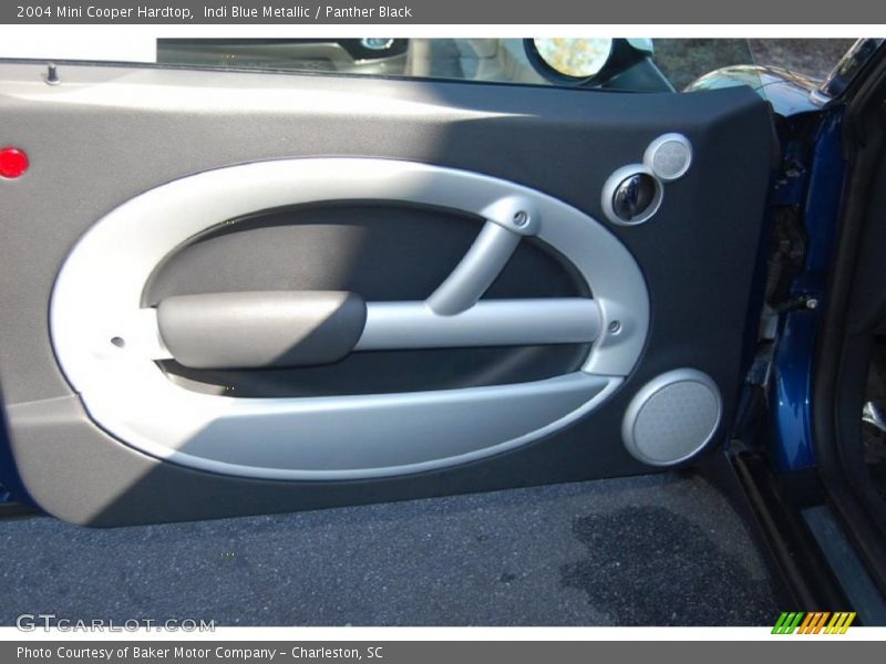 Indi Blue Metallic / Panther Black 2004 Mini Cooper Hardtop