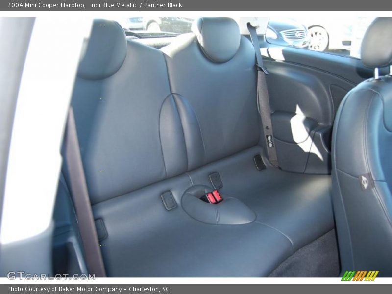 Indi Blue Metallic / Panther Black 2004 Mini Cooper Hardtop