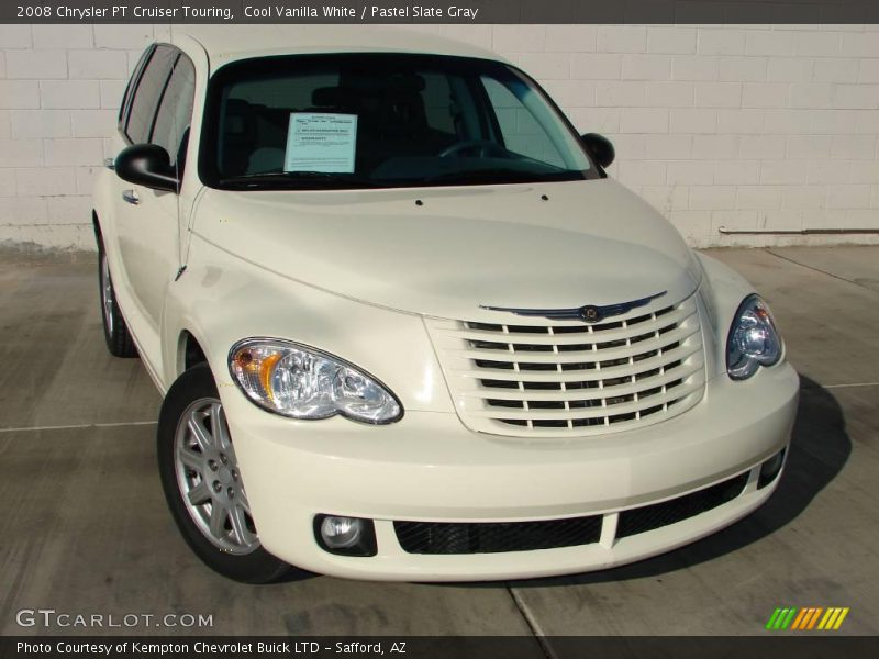 Cool Vanilla White / Pastel Slate Gray 2008 Chrysler PT Cruiser Touring