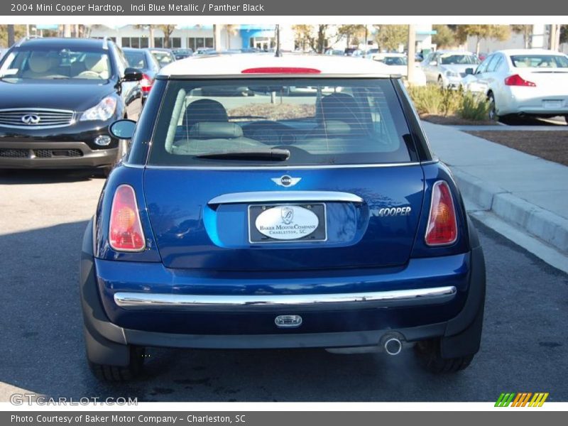 Indi Blue Metallic / Panther Black 2004 Mini Cooper Hardtop