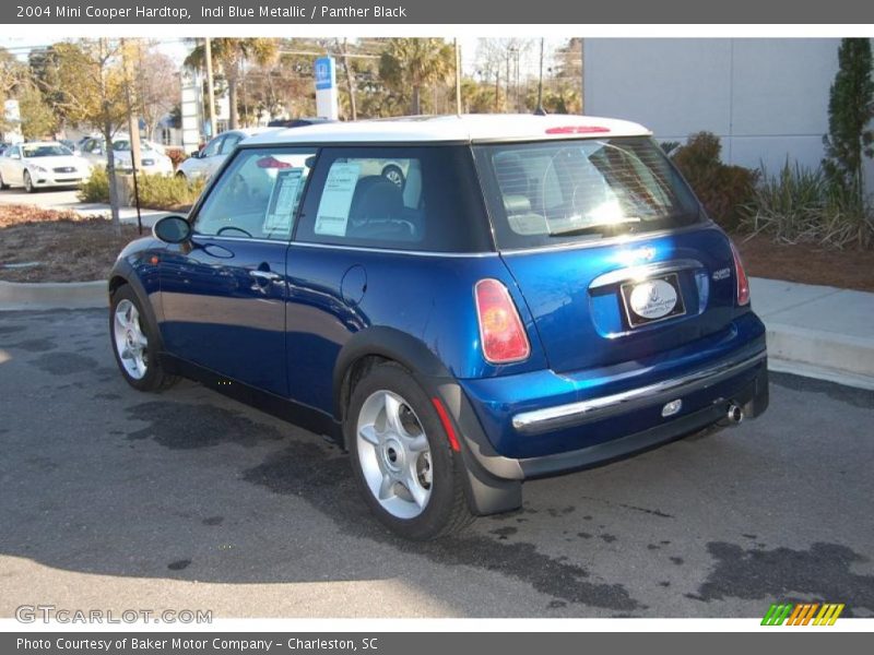 Indi Blue Metallic / Panther Black 2004 Mini Cooper Hardtop