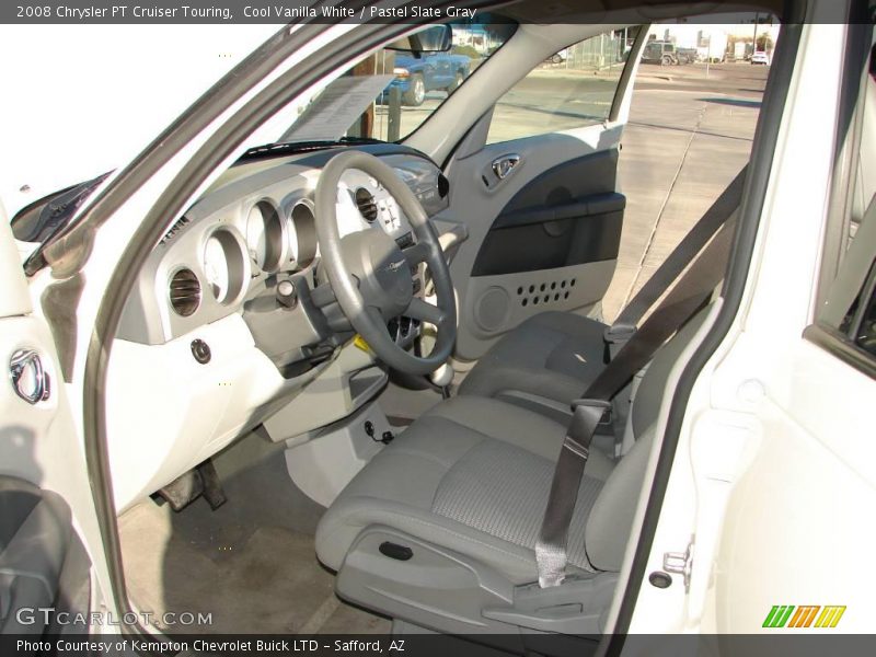 Cool Vanilla White / Pastel Slate Gray 2008 Chrysler PT Cruiser Touring