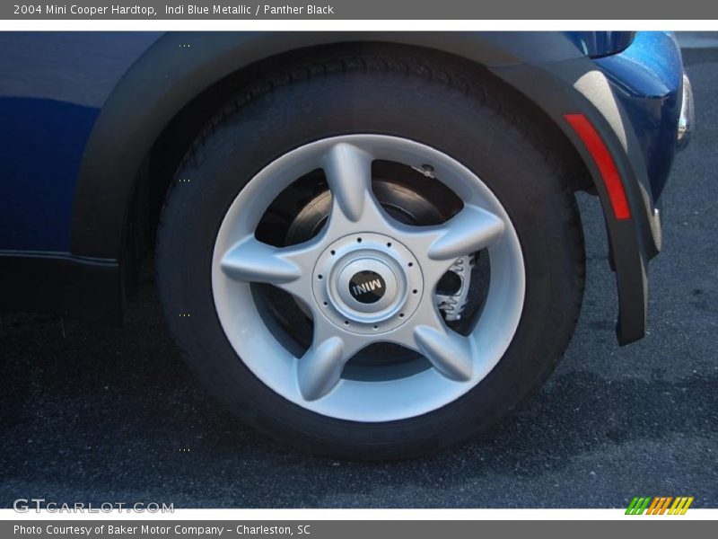 Indi Blue Metallic / Panther Black 2004 Mini Cooper Hardtop