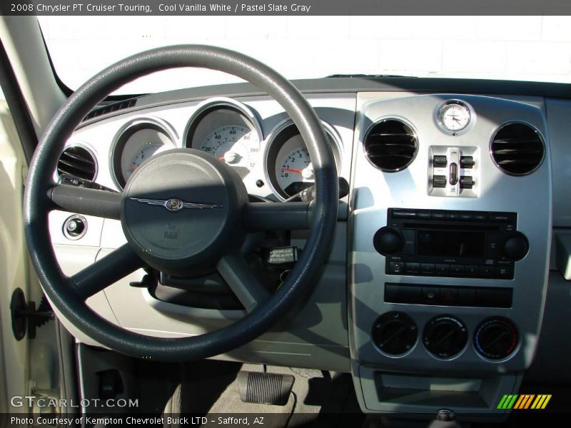 Cool Vanilla White / Pastel Slate Gray 2008 Chrysler PT Cruiser Touring