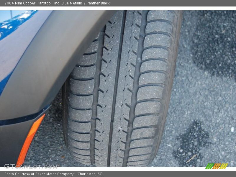 Indi Blue Metallic / Panther Black 2004 Mini Cooper Hardtop