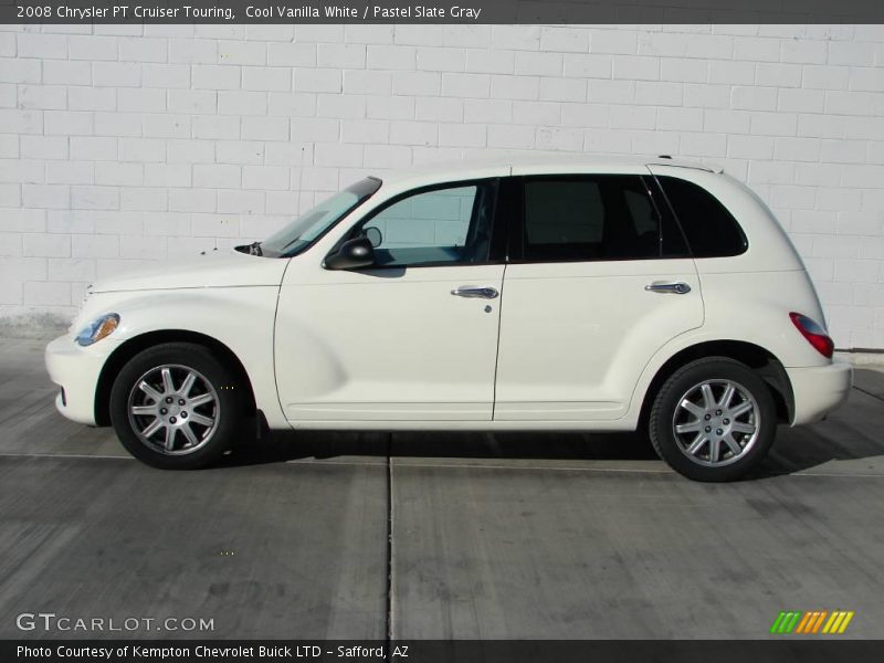 Cool Vanilla White / Pastel Slate Gray 2008 Chrysler PT Cruiser Touring