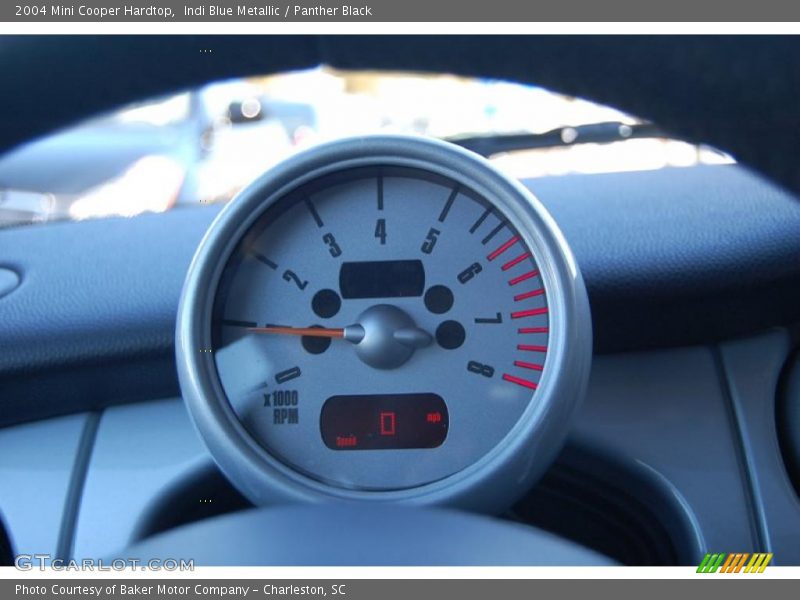 Indi Blue Metallic / Panther Black 2004 Mini Cooper Hardtop