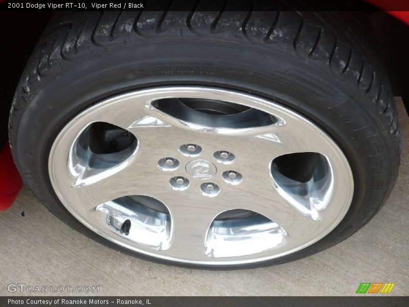 Viper Red / Black 2001 Dodge Viper RT-10