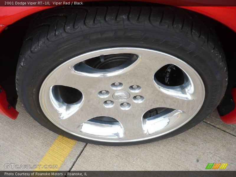 Viper Red / Black 2001 Dodge Viper RT-10