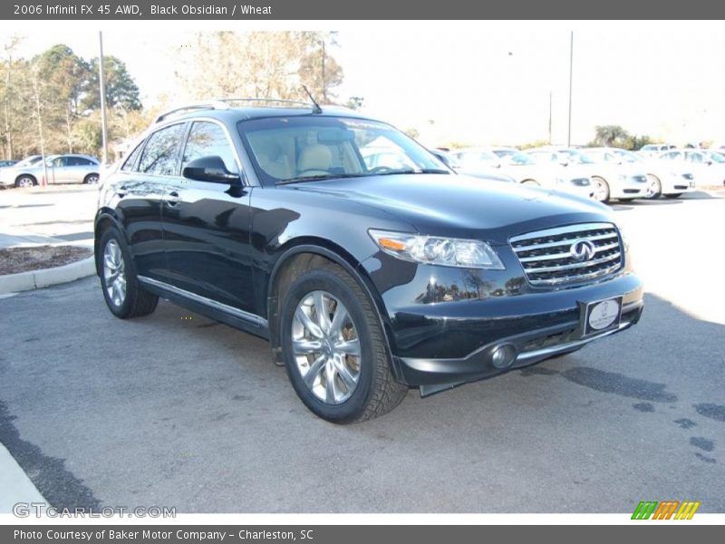 Black Obsidian / Wheat 2006 Infiniti FX 45 AWD