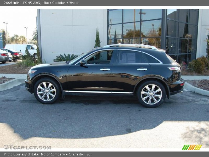 Black Obsidian / Wheat 2006 Infiniti FX 45 AWD