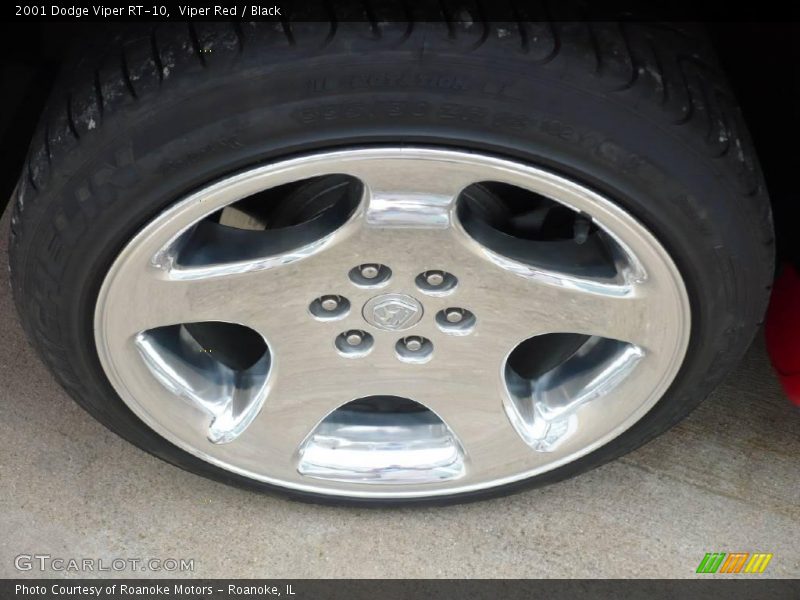 Viper Red / Black 2001 Dodge Viper RT-10