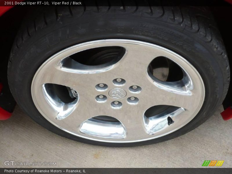 Viper Red / Black 2001 Dodge Viper RT-10