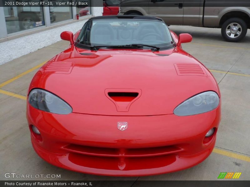 Viper Red / Black 2001 Dodge Viper RT-10