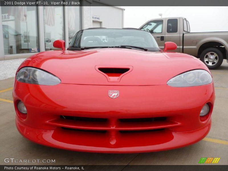 Viper Red / Black 2001 Dodge Viper RT-10