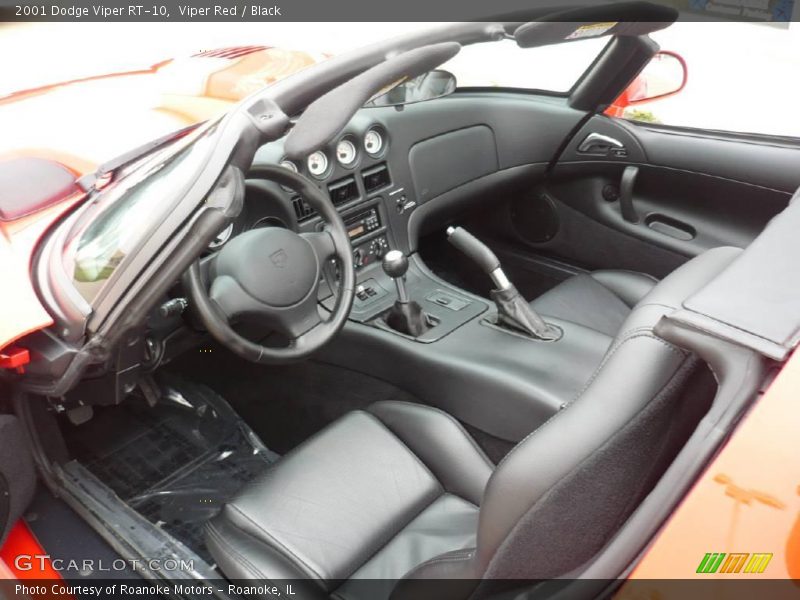 Viper Red / Black 2001 Dodge Viper RT-10