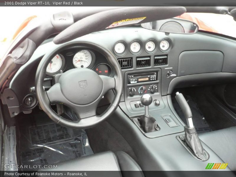 Viper Red / Black 2001 Dodge Viper RT-10