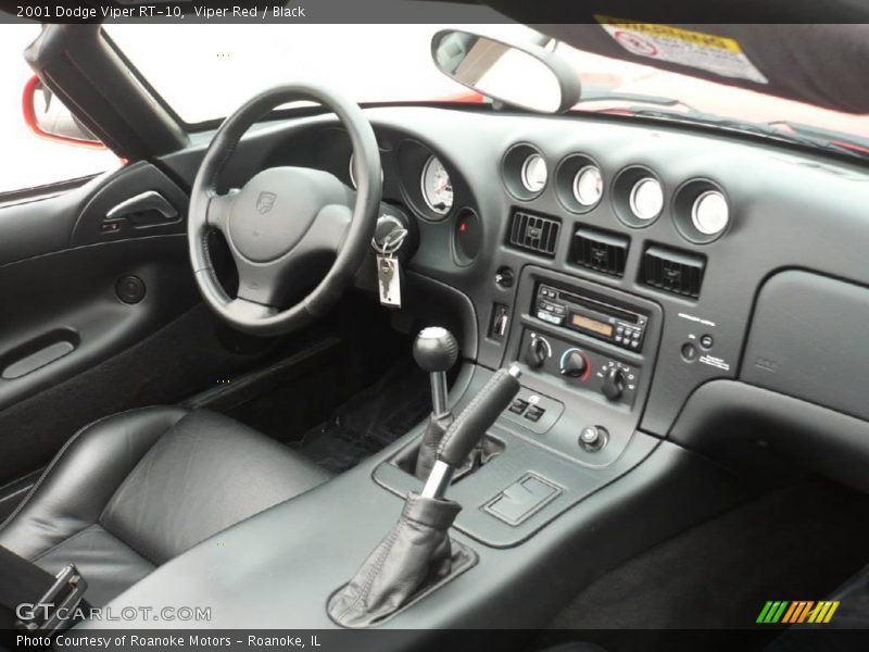 Viper Red / Black 2001 Dodge Viper RT-10