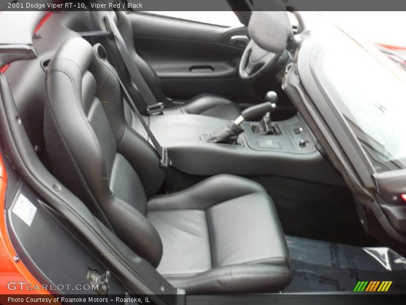 Viper Red / Black 2001 Dodge Viper RT-10