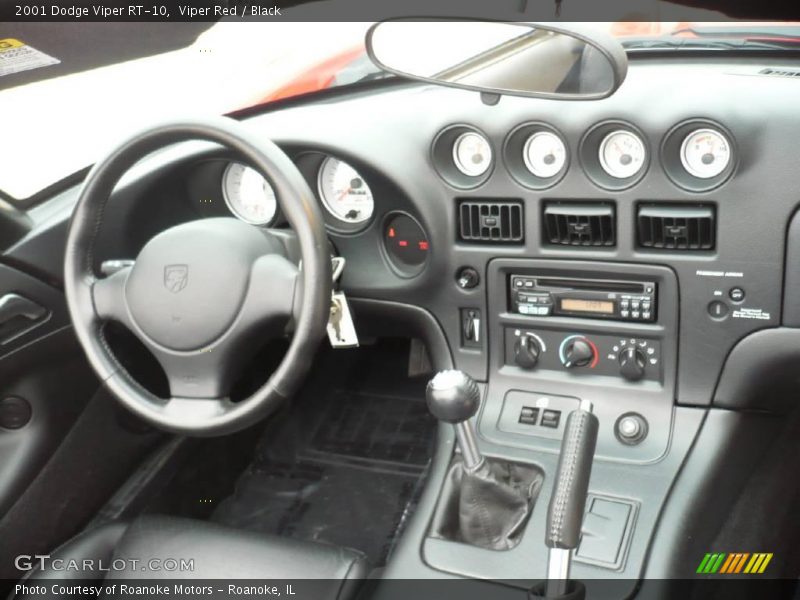 Viper Red / Black 2001 Dodge Viper RT-10