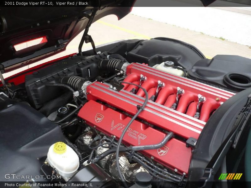 Viper Red / Black 2001 Dodge Viper RT-10