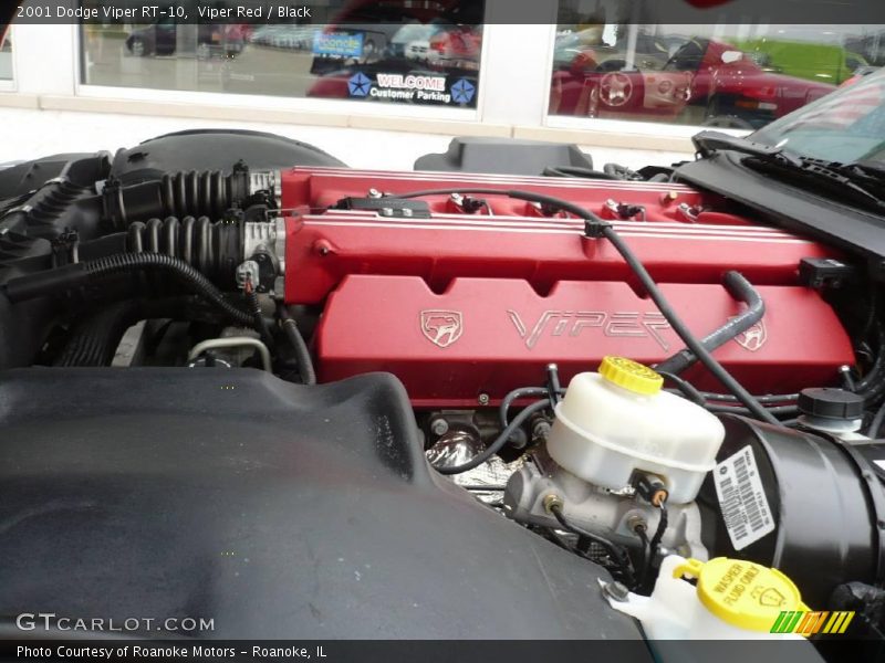 Viper Red / Black 2001 Dodge Viper RT-10