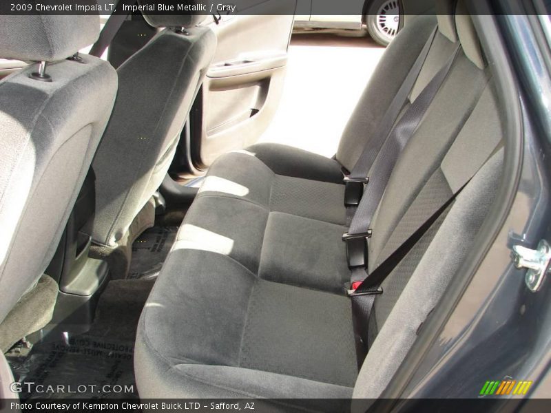 Imperial Blue Metallic / Gray 2009 Chevrolet Impala LT