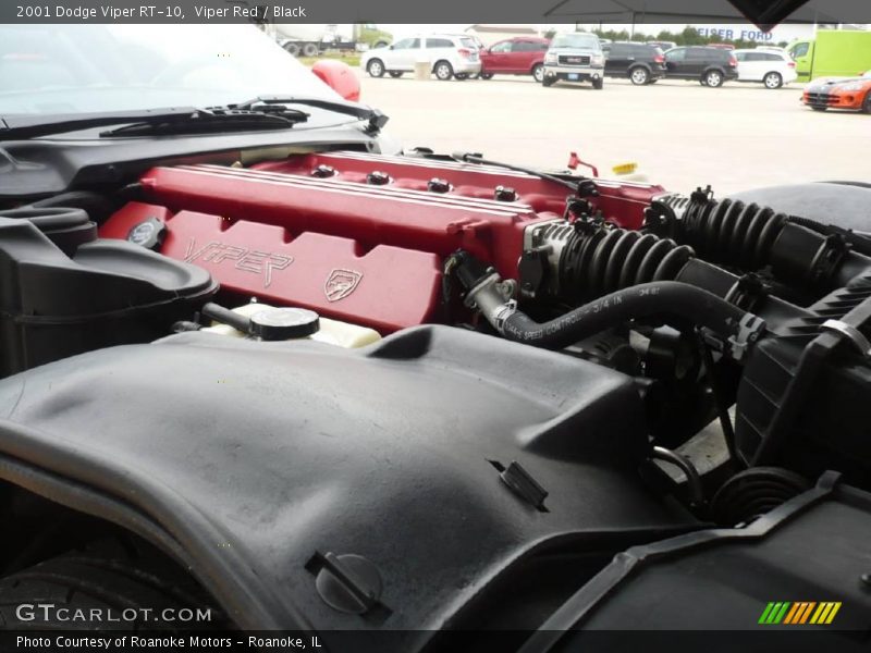Viper Red / Black 2001 Dodge Viper RT-10